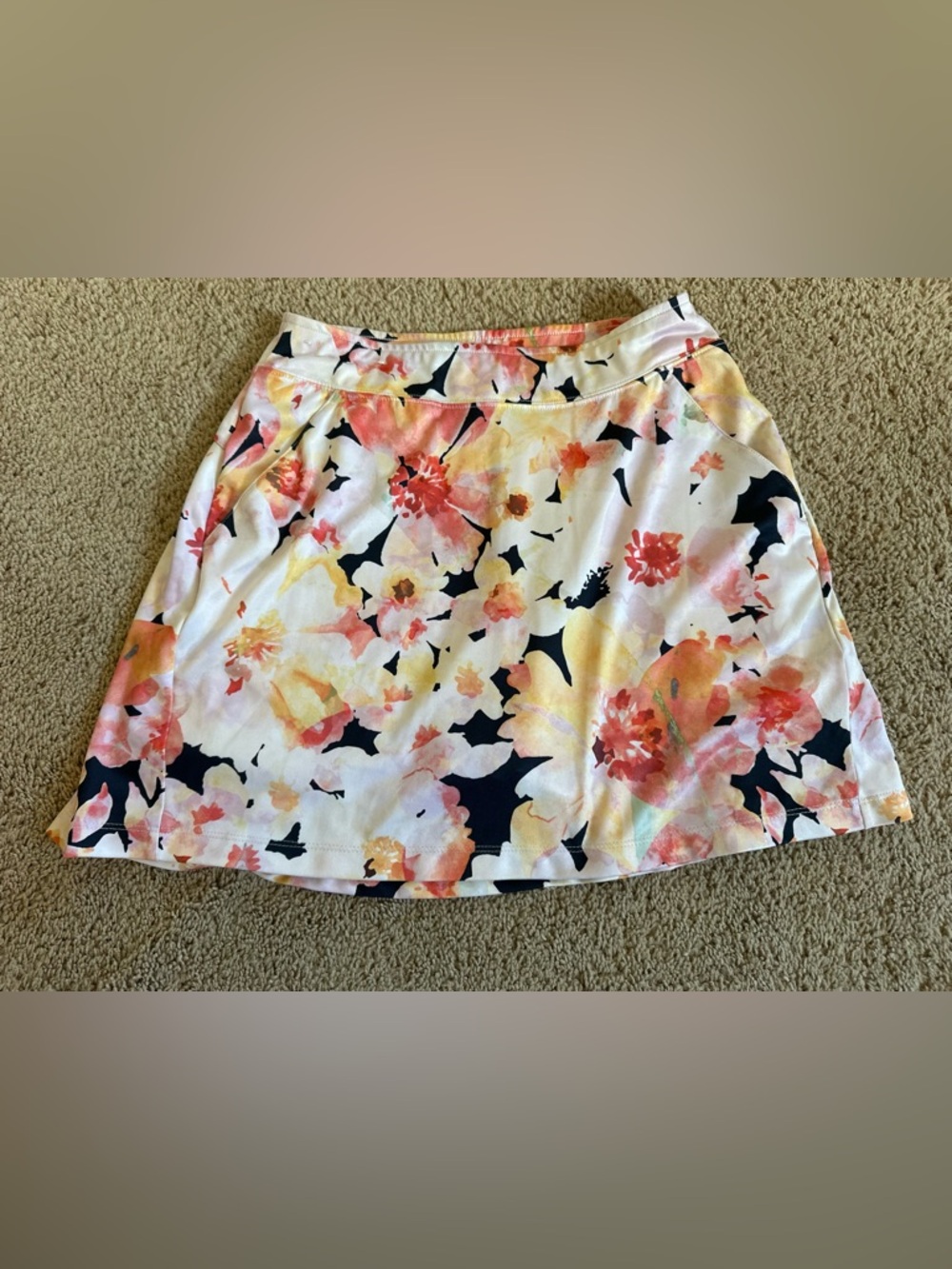 Lady Hagen Skort with Pink & Yellow Florals.